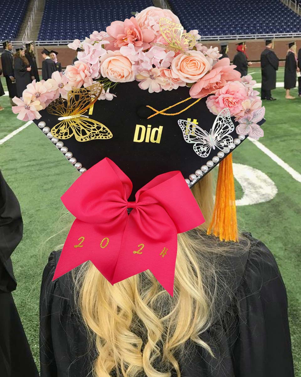 Graduation Cap Decoration Kit DIY Craft - 3 Colors Available