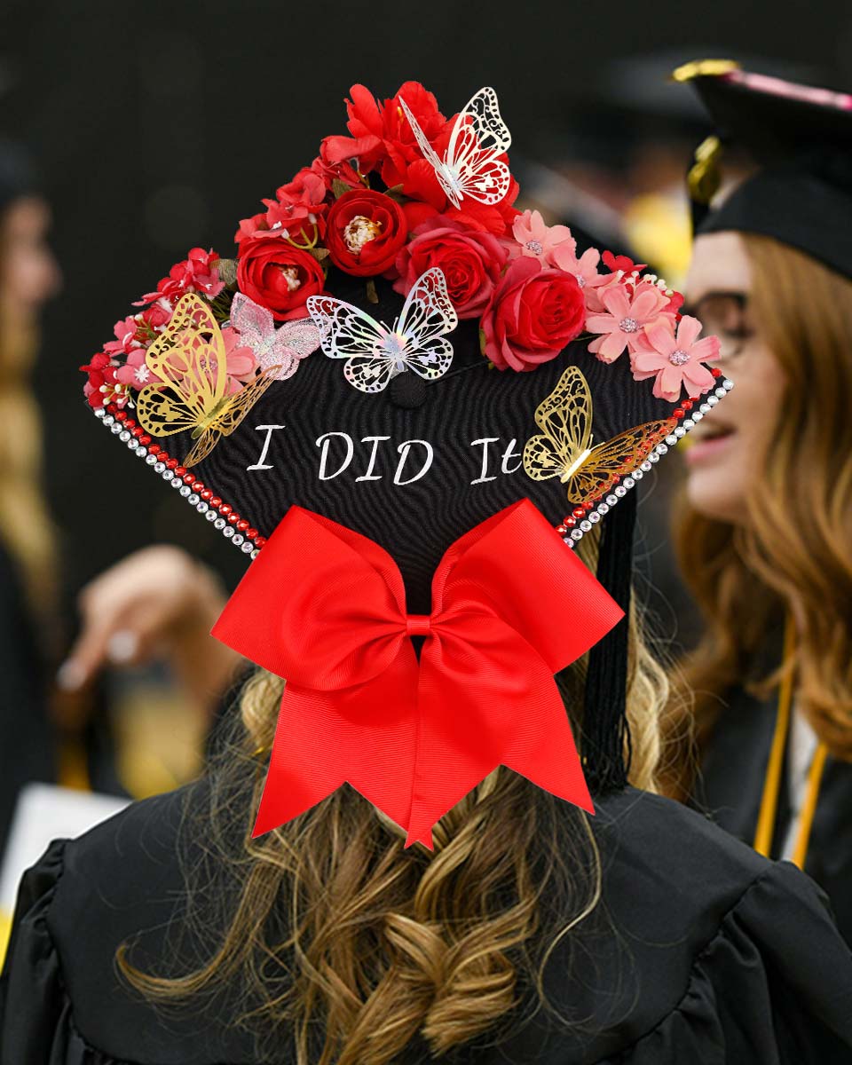 Graduation Cap Decoration Kit DIY Craft - 4 Colors Available