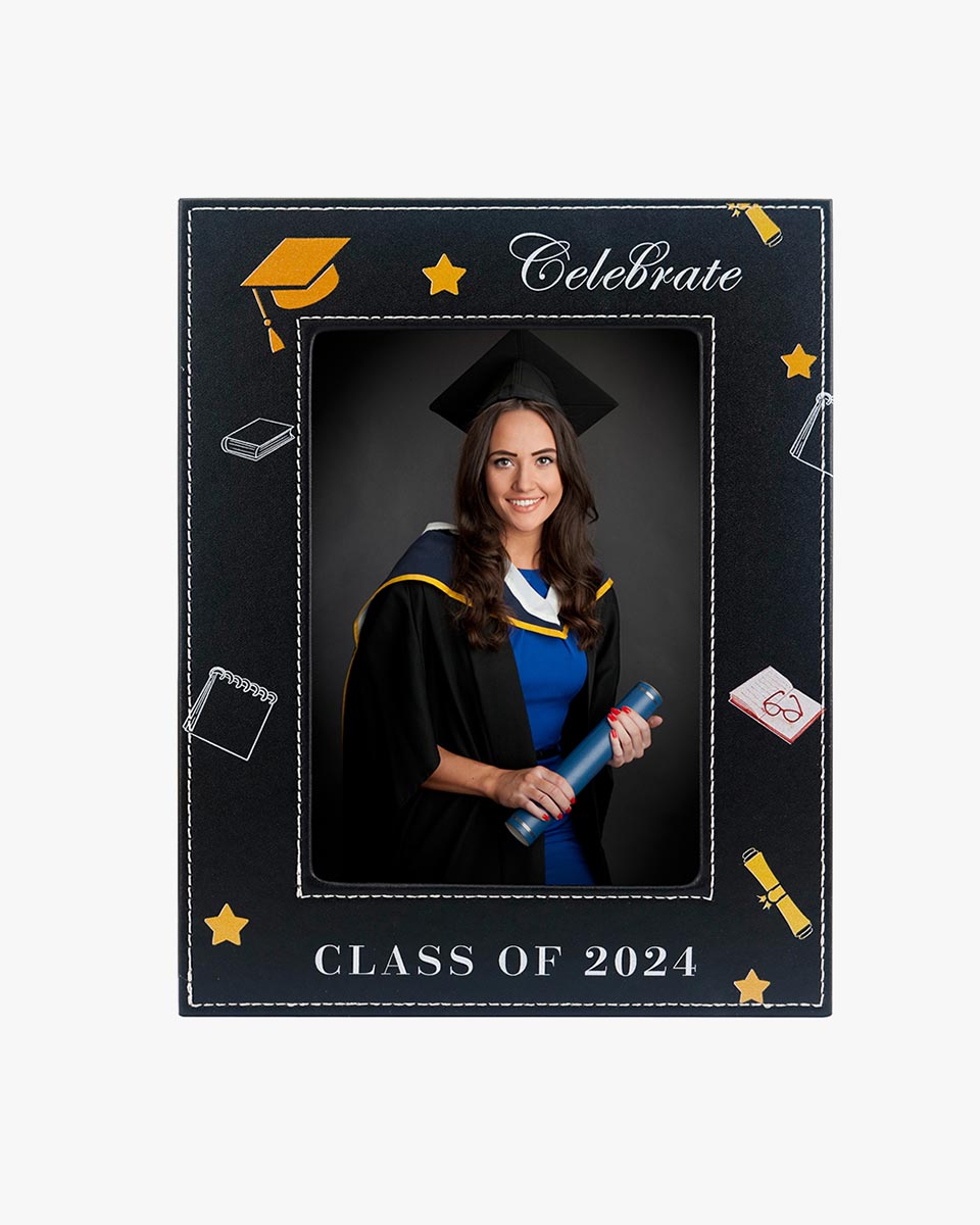 Graduation Borders 2014 Acrylic Certificate Frame Modern Wall