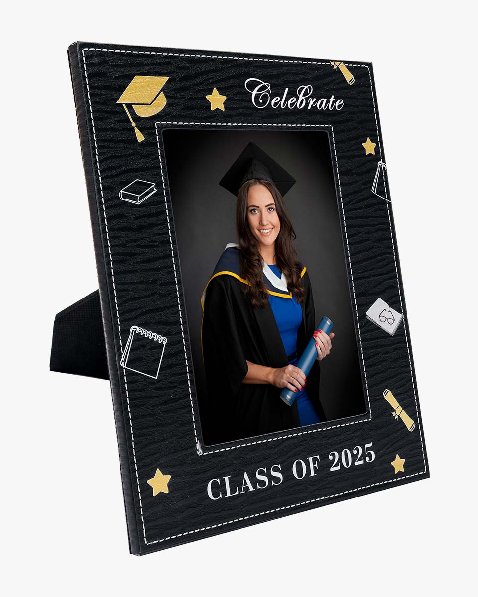 Graduation 5 * 7 PU Picture Photo Frame - 3 Styles Avialble