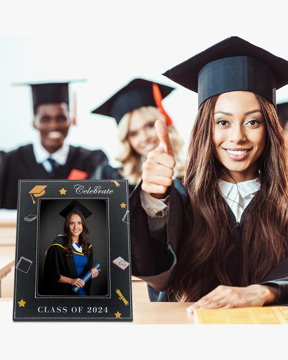Graduation 5 * 7 PU Picture Photo Frame - 3 Styles Avialble