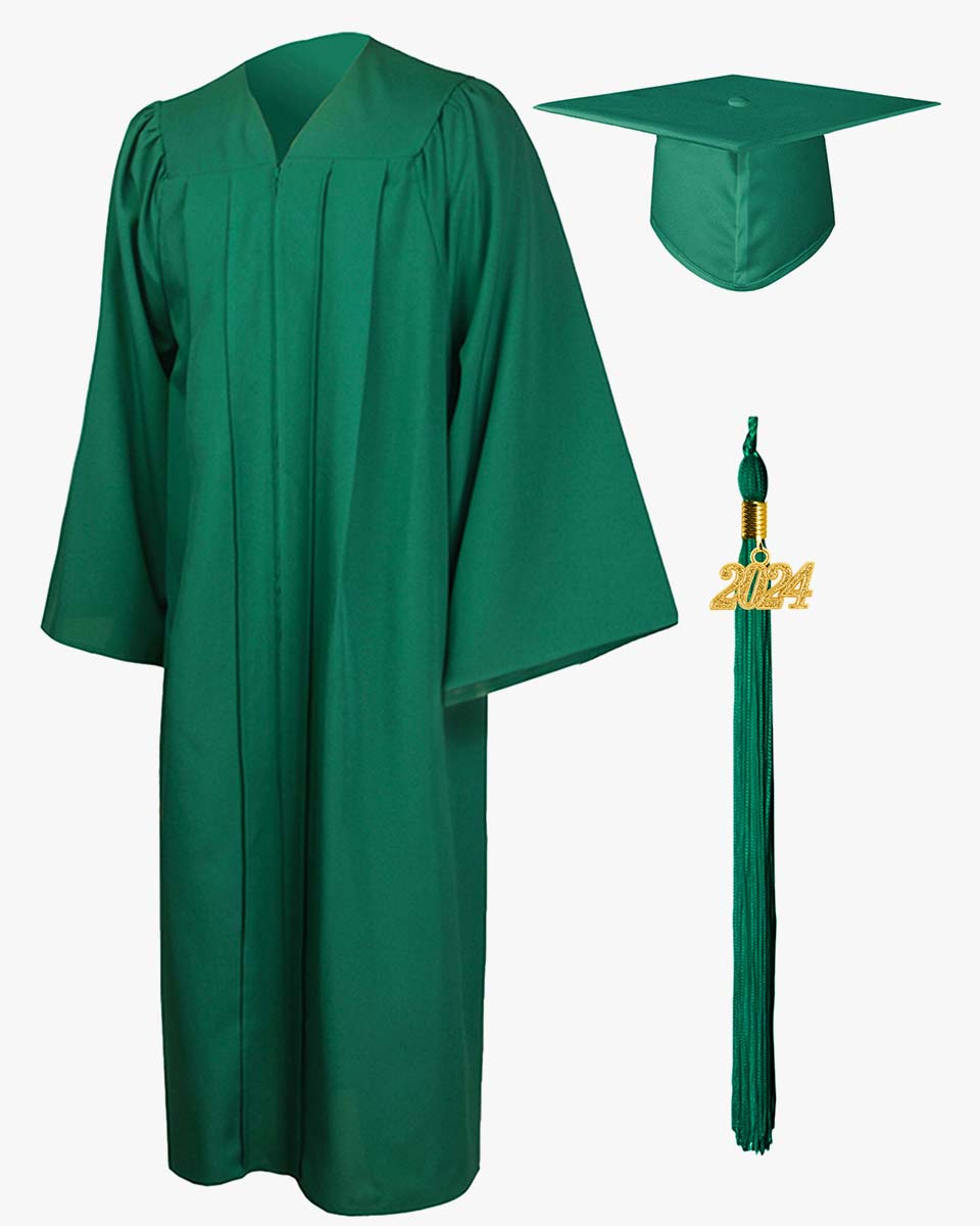Economy Bachelor Graduation Cap Gown Hood Package