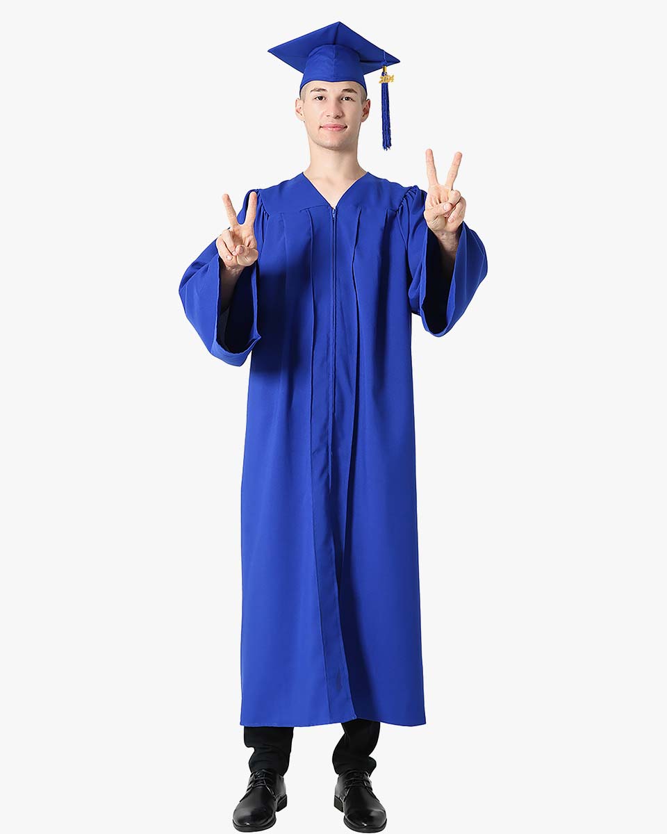 Buy FANCY TRADERS Blue Graduation Gown Costume for Convocation Gown With  Cape & Sash Annual Function/Theme Party/Competition/Stage Shows Dress (2-3  YEARS) Online at Low Prices in India - Amazon.in