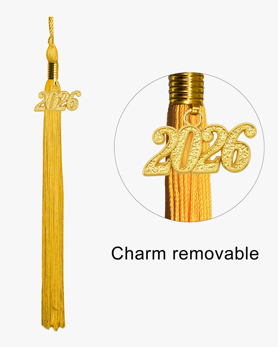 High School Economy Shiny Graduation Cap,Gown & Tassel Package - 13 Colors Available