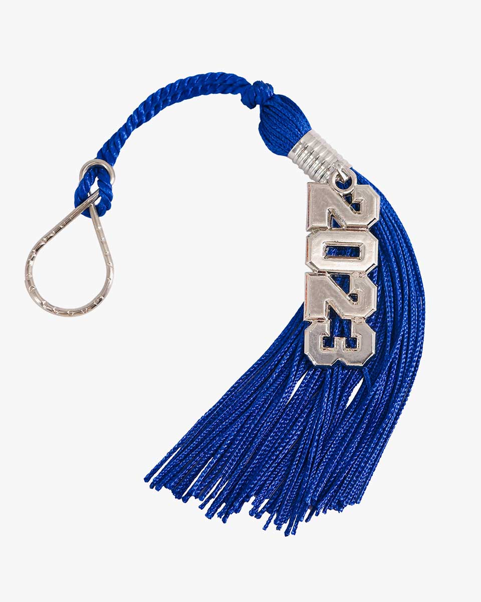 Tassel Keychain with Year Charm