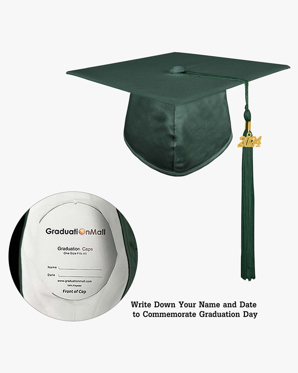 Shiny Kindergarten Cap, Gown & Tassel Package - 12 Colors Available