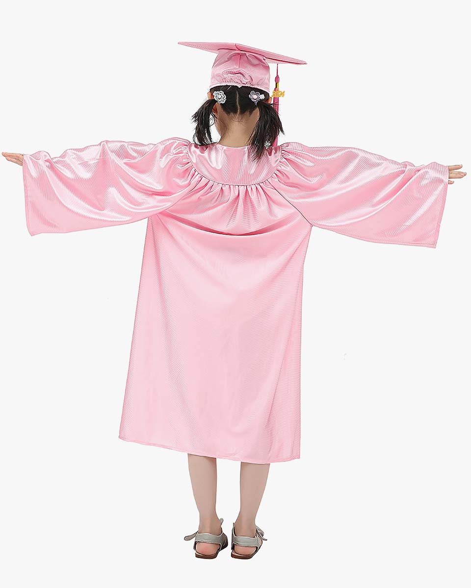 Matte Pink Graduation Gown University Dress| Alibaba.com
