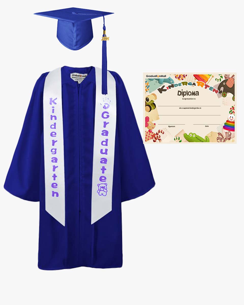 Kindergarten & Preschool Graduation Cap and Gown Sets | GraduationMall
