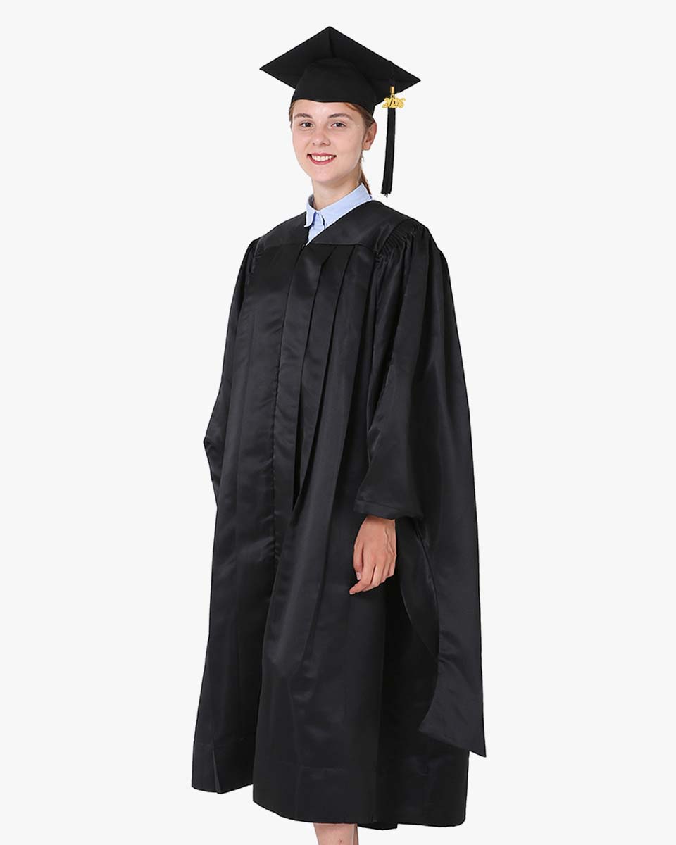 Deluxe Master Graduation Cap, Gown & Tassel Package