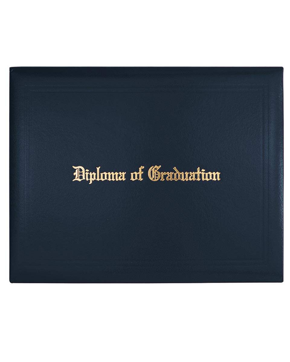 Diploma Cover With "Diploma Of Graduation" Imprinted – Multiple Colors & Sizes