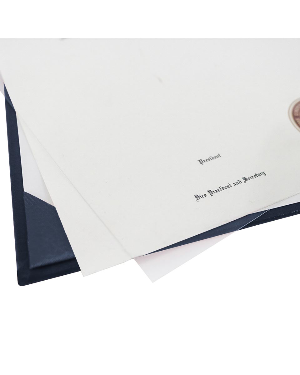 Diploma Cover With "Diploma Of Graduation" Imprinted – Multiple Colors & Sizes