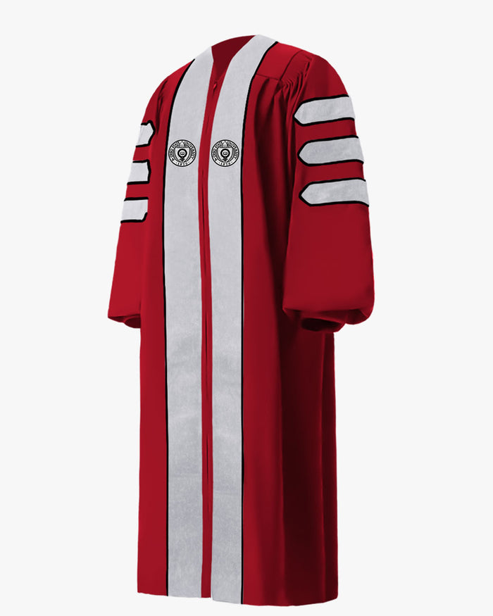 Ohio State University Doctoral Gown, Tam & Hood Package