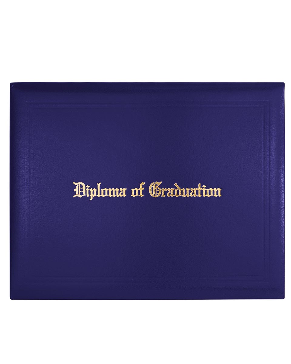 Diploma Cover With "Diploma Of Graduation" Imprinted – Multiple Colors & Sizes