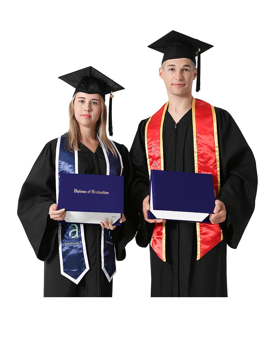 Diploma Cover With "Diploma Of Graduation" Imprinted – Multiple Colors & Sizes