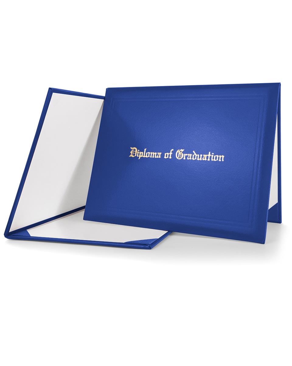 Diploma Cover With "Diploma Of Graduation" Imprinted – Multiple Colors & Sizes
