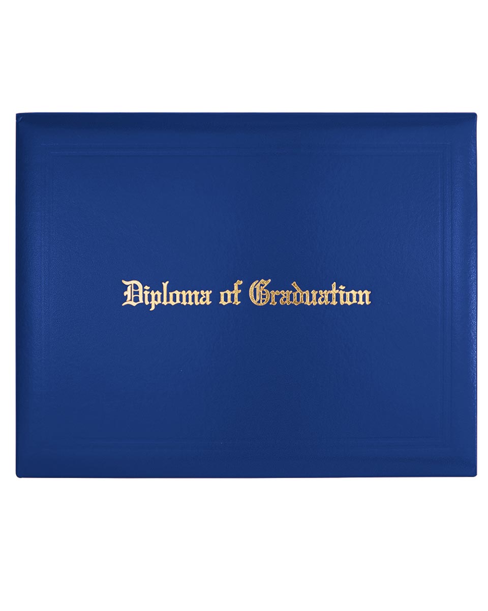 Diploma Cover With "Diploma Of Graduation" Imprinted – Multiple Colors & Sizes