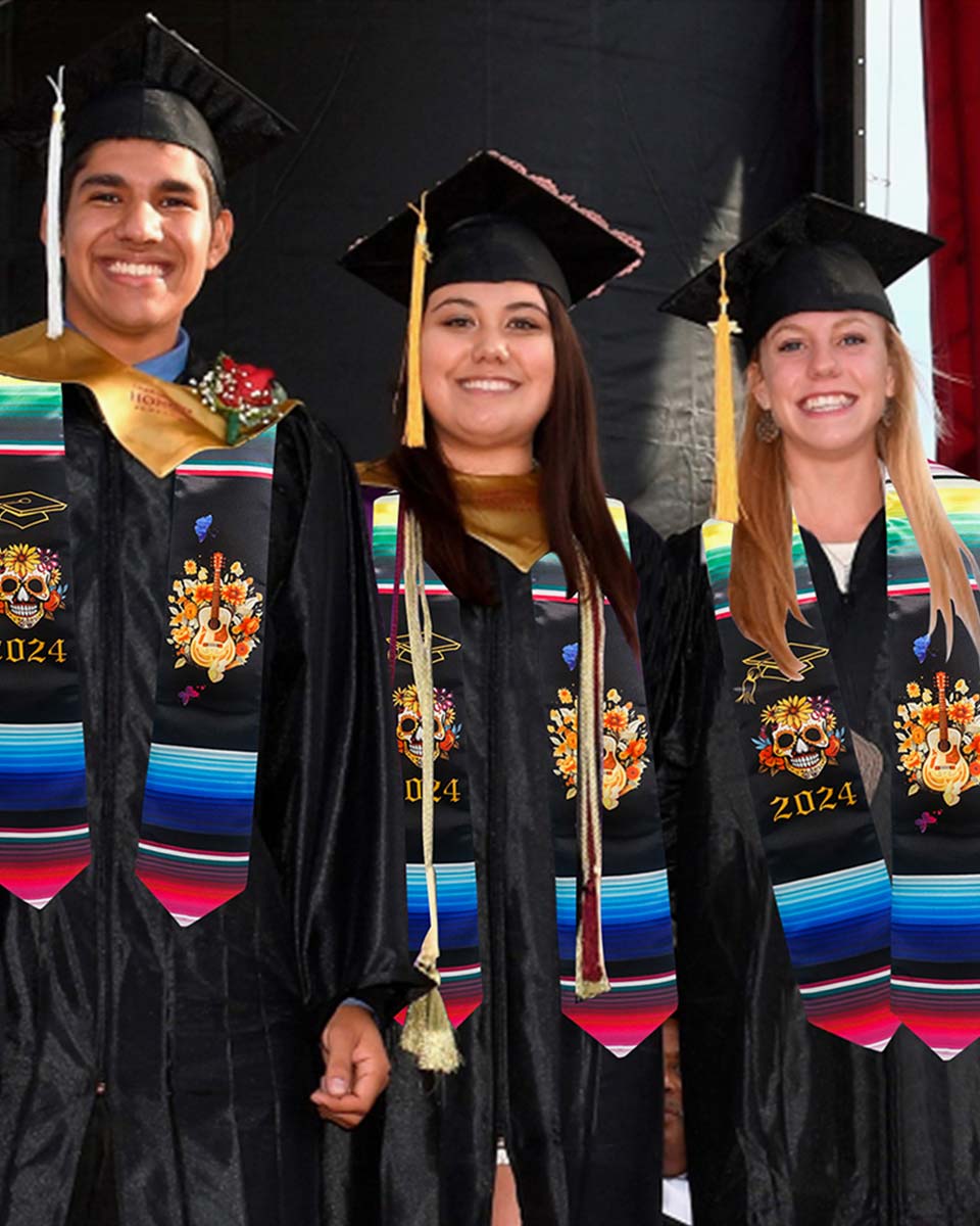 Class of 2024 Mexican Unisex Graduation Stole