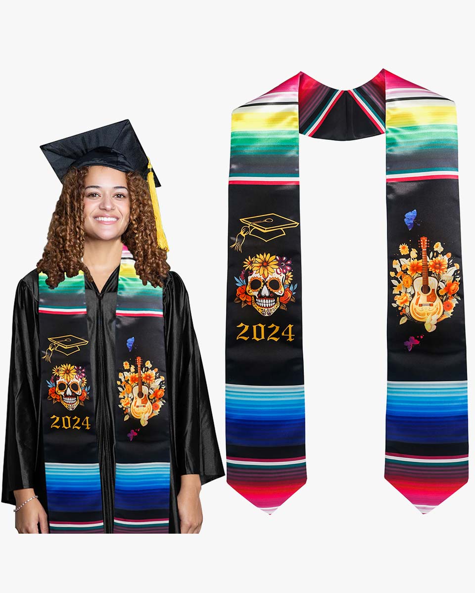 Class of 2024 Mexican Unisex Graduation Stole