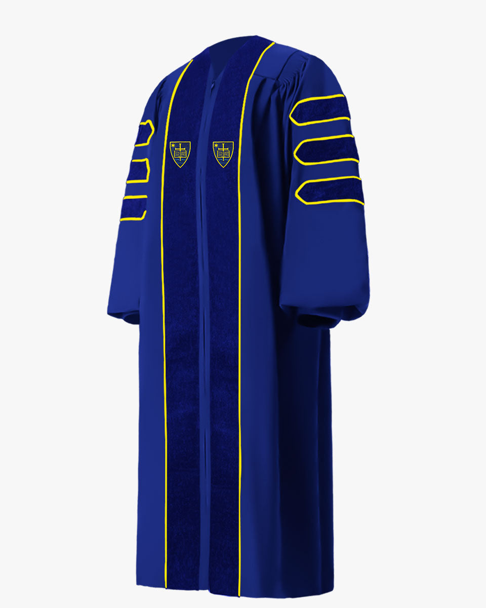 University of Notre Dame Doctoral Gown, Tam & Hood Package