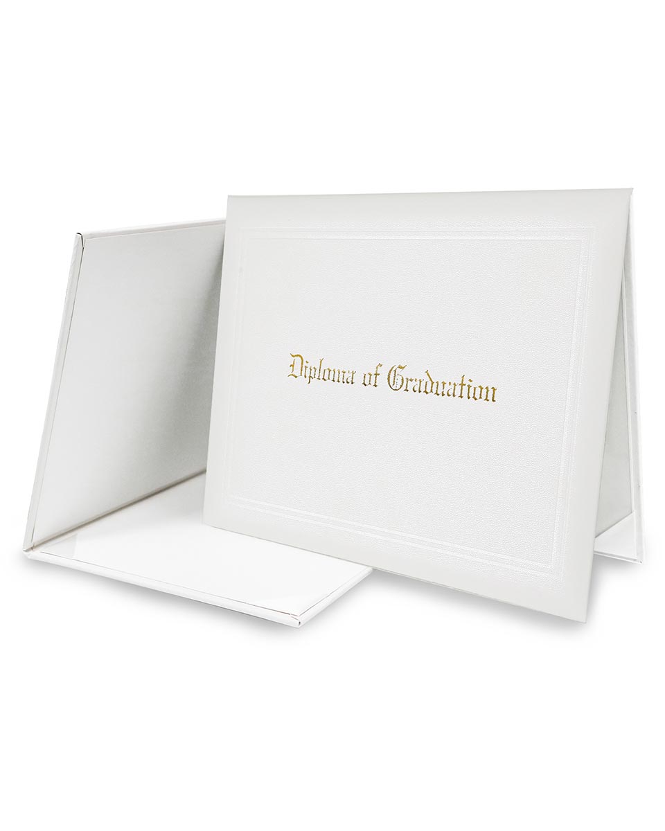 Diploma Cover With "Diploma Of Graduation" Imprinted – Multiple Colors & Sizes