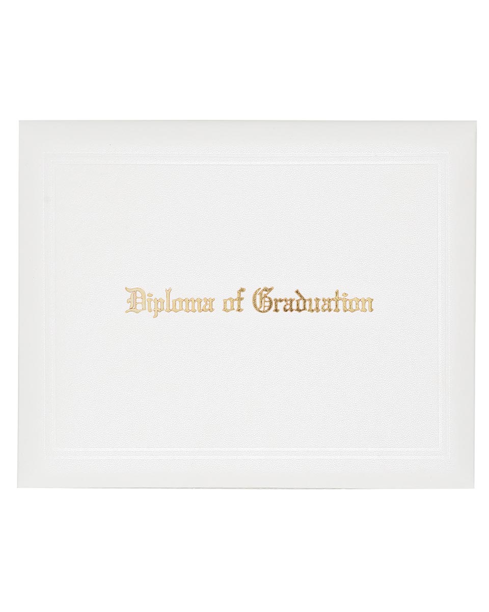 Diploma Cover With "Diploma Of Graduation" Imprinted – Multiple Colors & Sizes