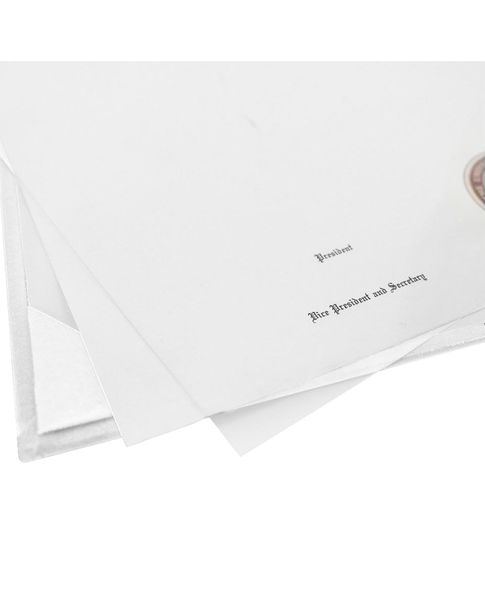 Plain Diploma Cover  – Multiple Colors & Sizes