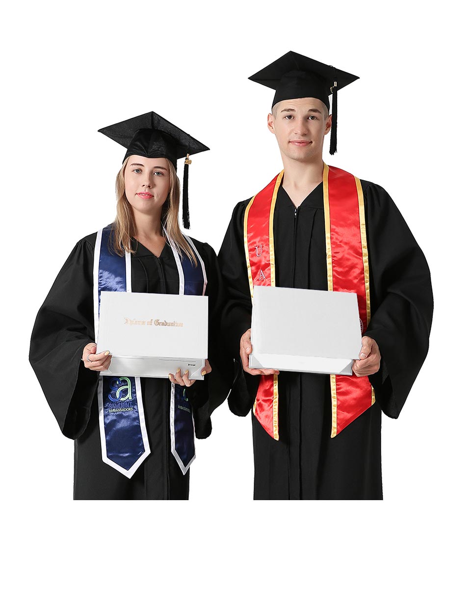 Diploma Cover With "Diploma Of Graduation" Imprinted – Multiple Colors & Sizes