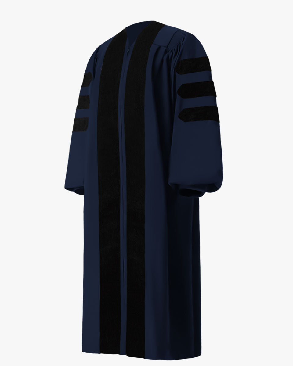 Yale University Doctoral Gown, Tam & Hood Package