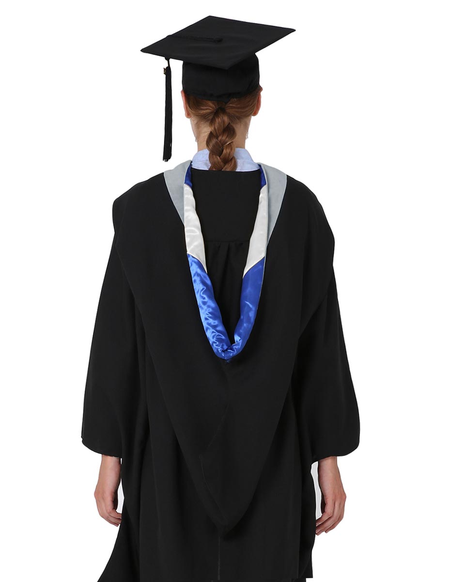 Deluxe Bachelor Hood - 15 Color Combinations Available