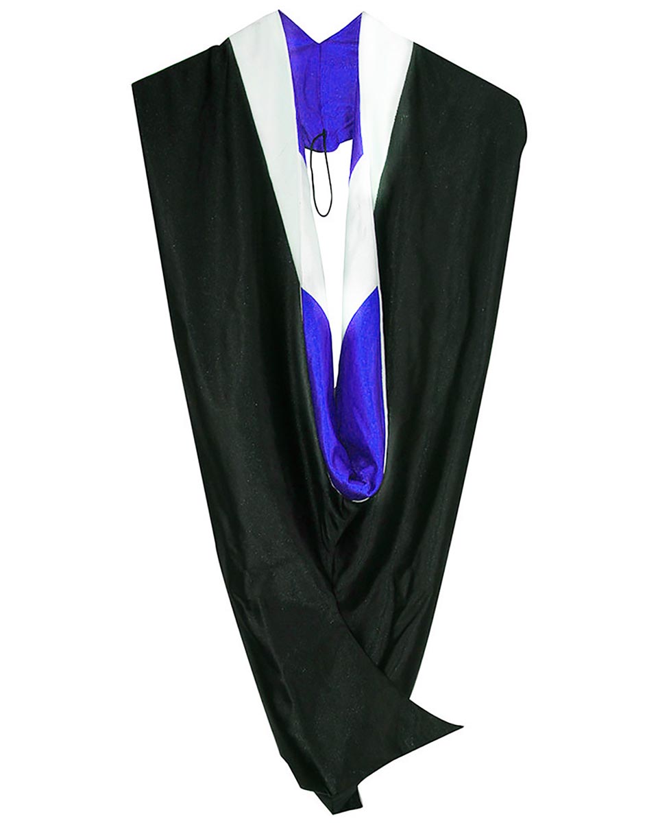 Deluxe Bachelor Hood - 15 Color Combinations Available