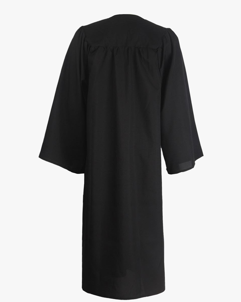 High School Premium Matte Graduation Gown Only - 12 Colors Available