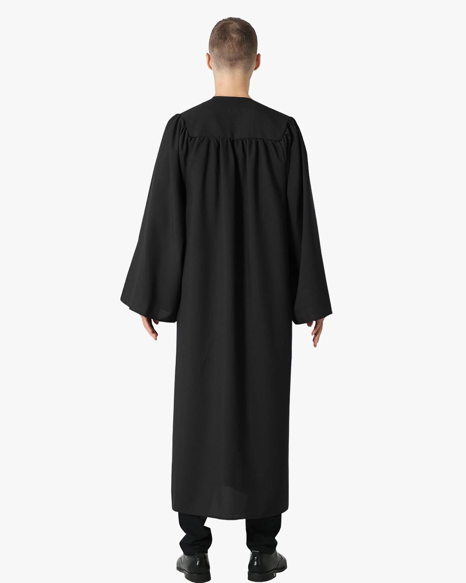 High School Premium Matte Graduation Gown Only - 12 Colors Available