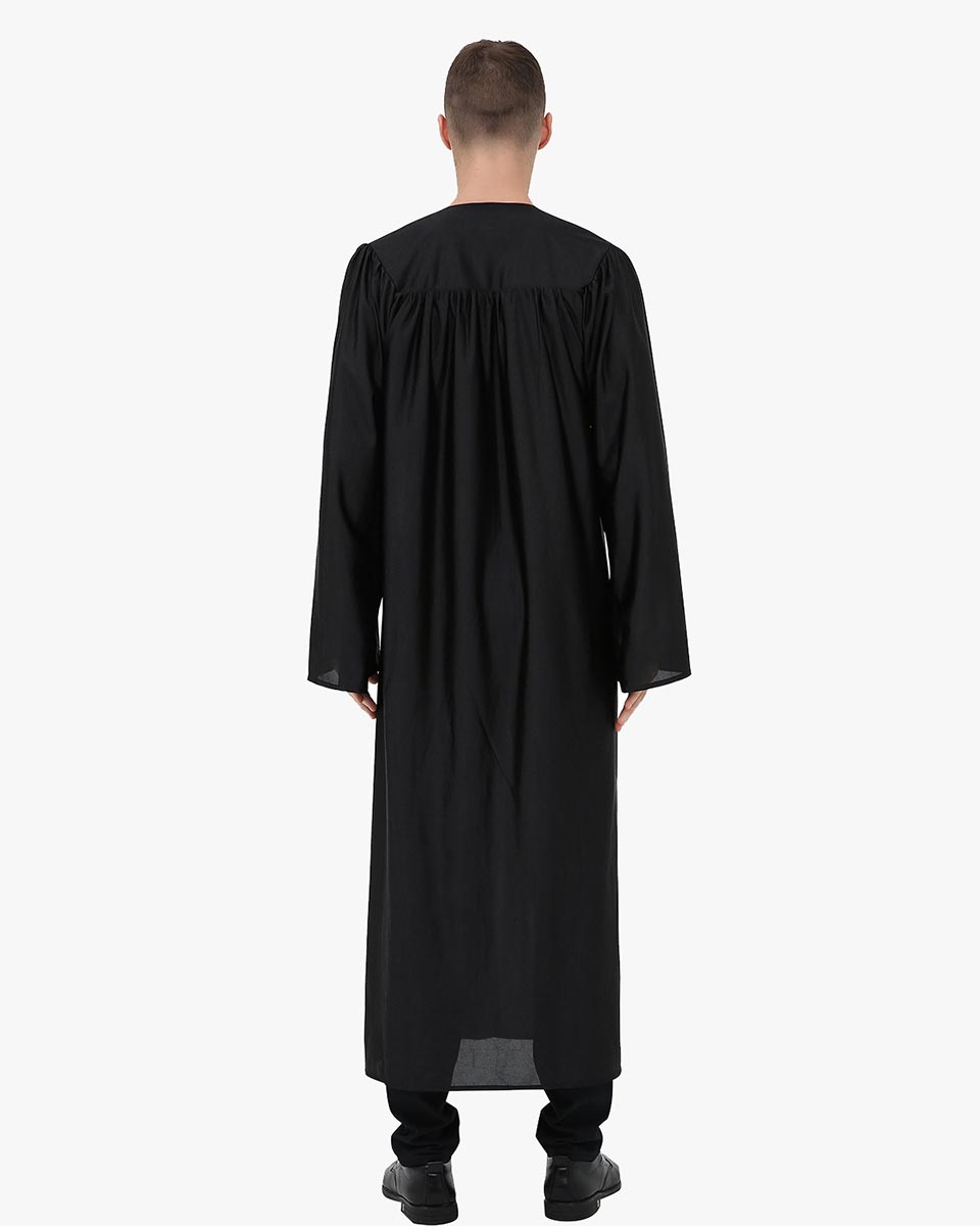 High School Economy Shiny Graduation Gown Only - 12 Colors Available