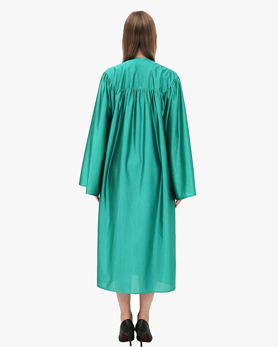 High School Economy Shiny Graduation Gown Only - 12 Colors Available