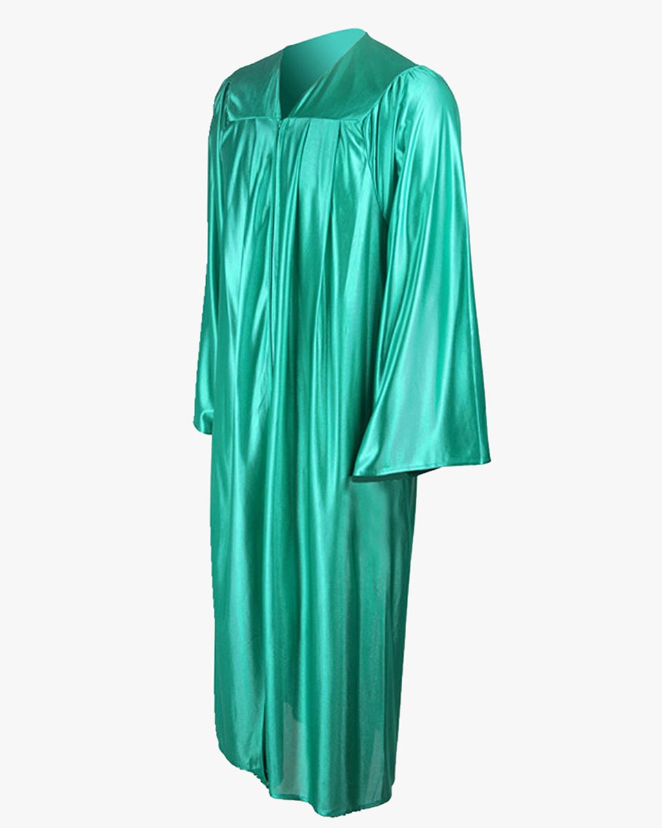 High School Economy Shiny Graduation Gown Only - 12 Colors Available