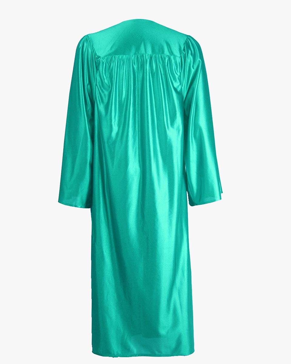 High School Economy Shiny Graduation Gown Only - 12 Colors Available