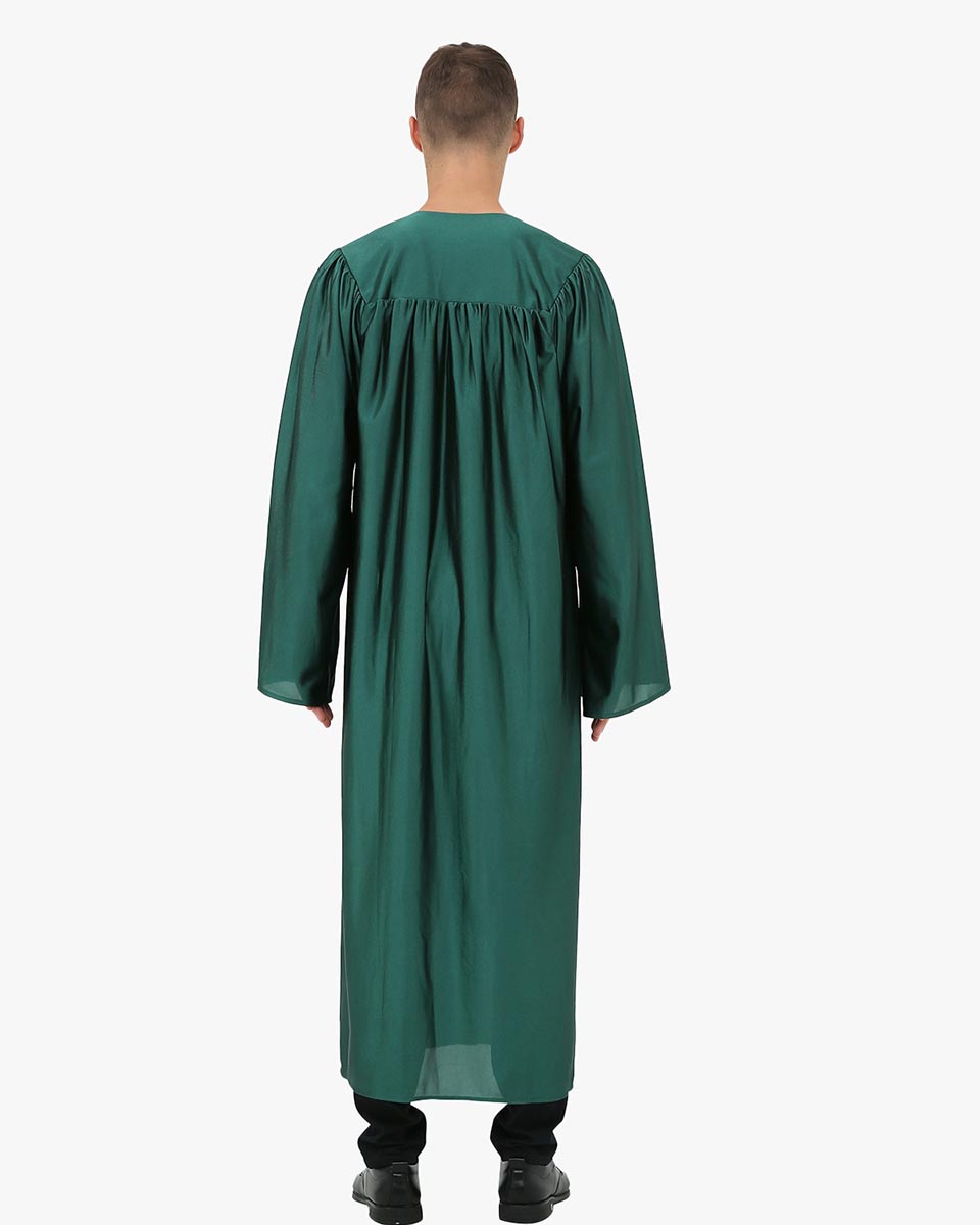 High School Economy Shiny Graduation Gown Only - 12 Colors Available