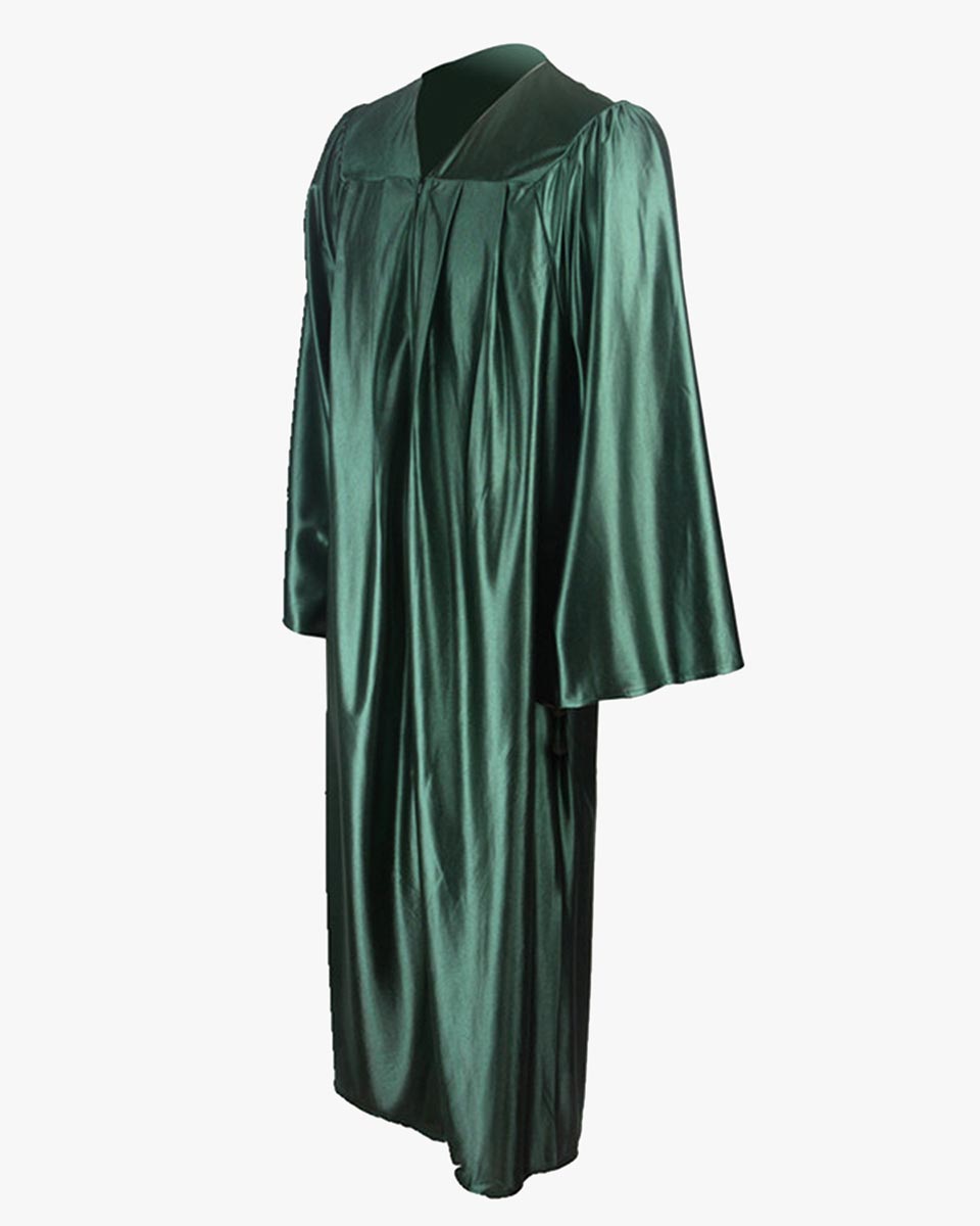 High School Economy Shiny Graduation Gown Only - 12 Colors Available