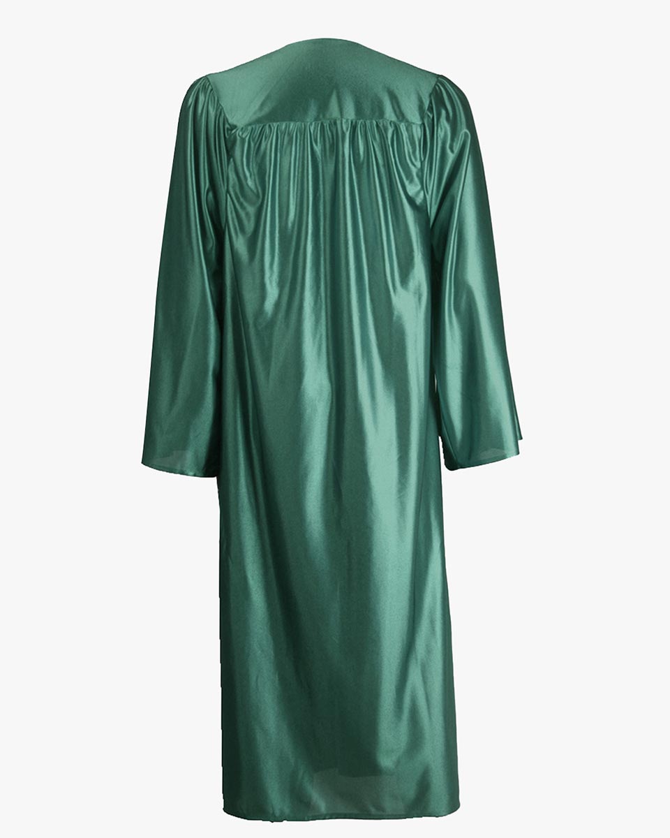 High School Economy Shiny Graduation Gown Only - 12 Colors Available