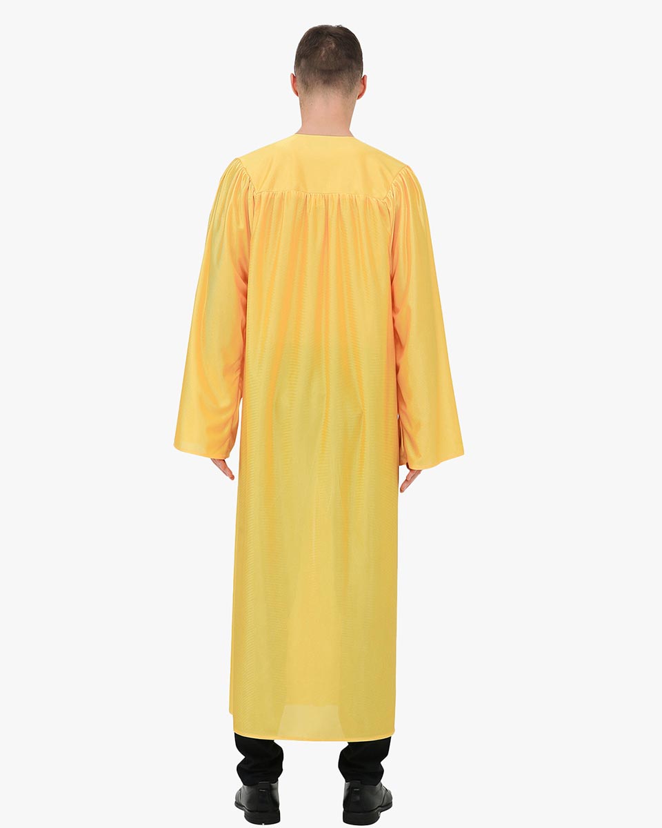 High School Economy Shiny Graduation Gown Only - 12 Colors Available