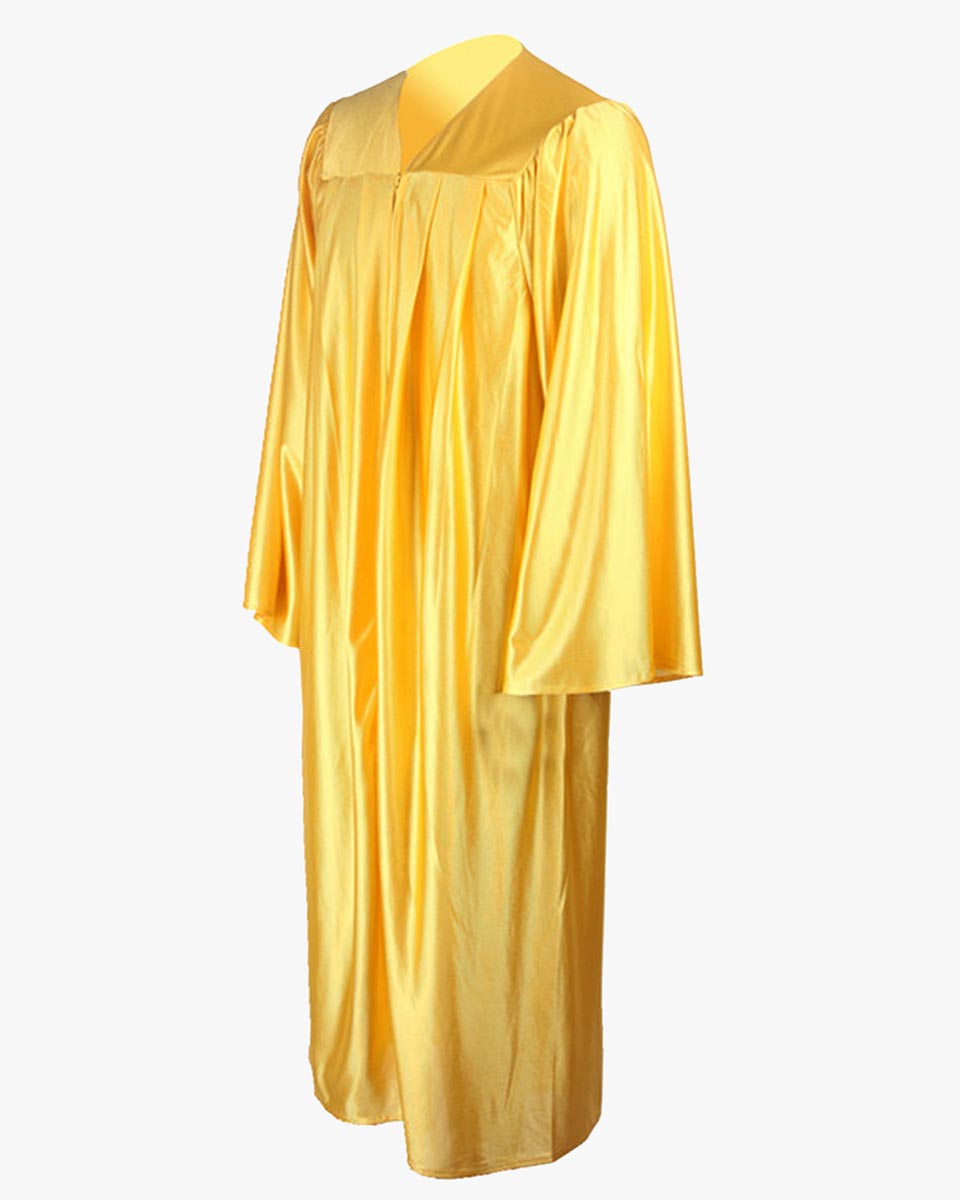 High School Economy Shiny Graduation Gown Only - 12 Colors Available