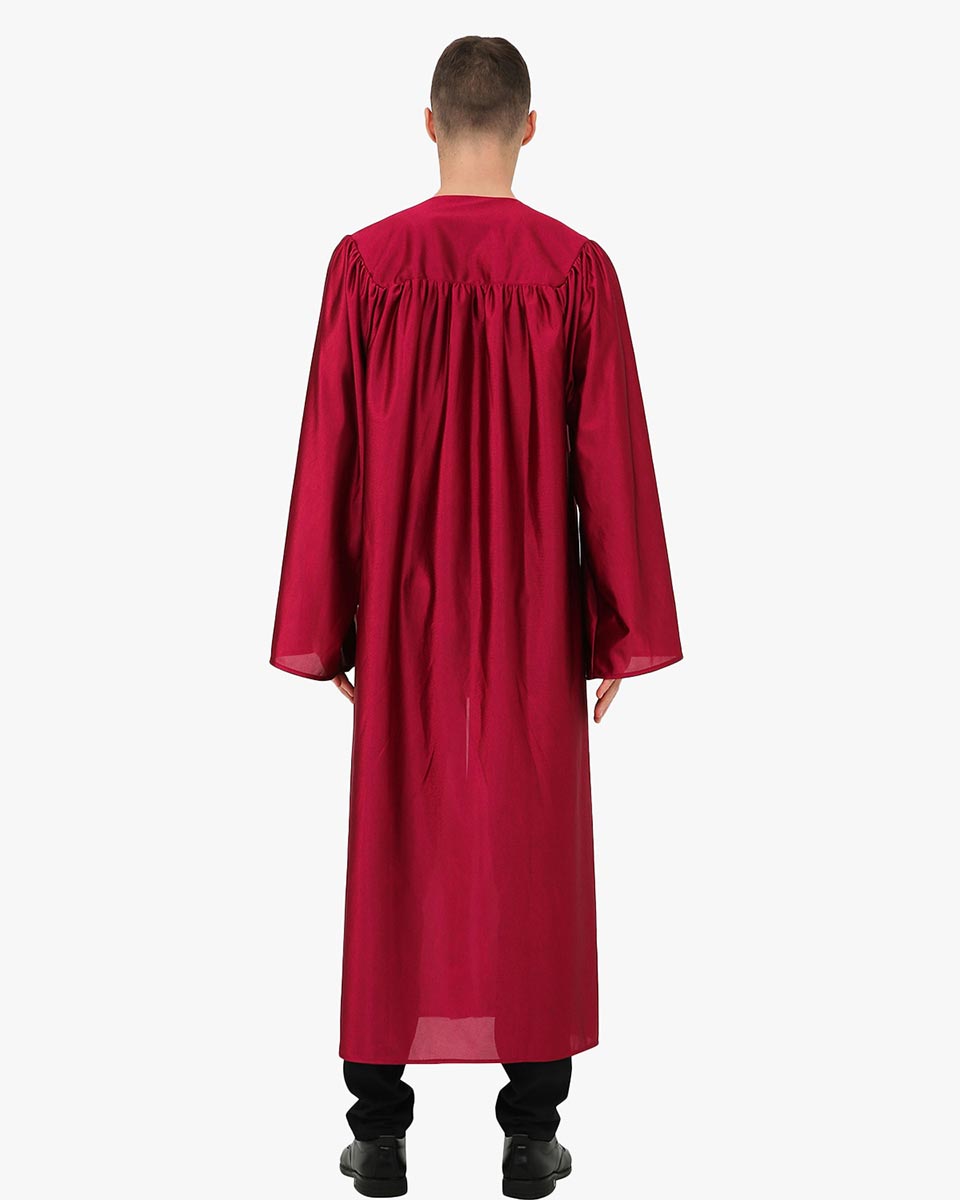 High School Economy Shiny Graduation Gown Only - 12 Colors Available