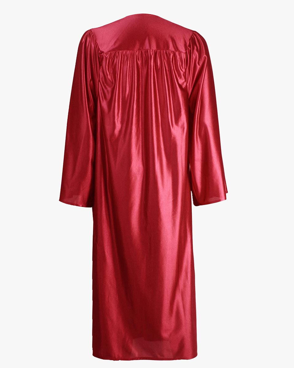 High School Economy Shiny Graduation Gown Only - 12 Colors Available