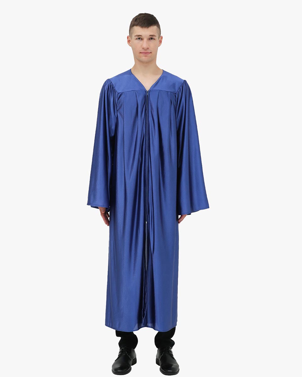 High School Economy Shiny Graduation Gown Only - 12 Colors Available