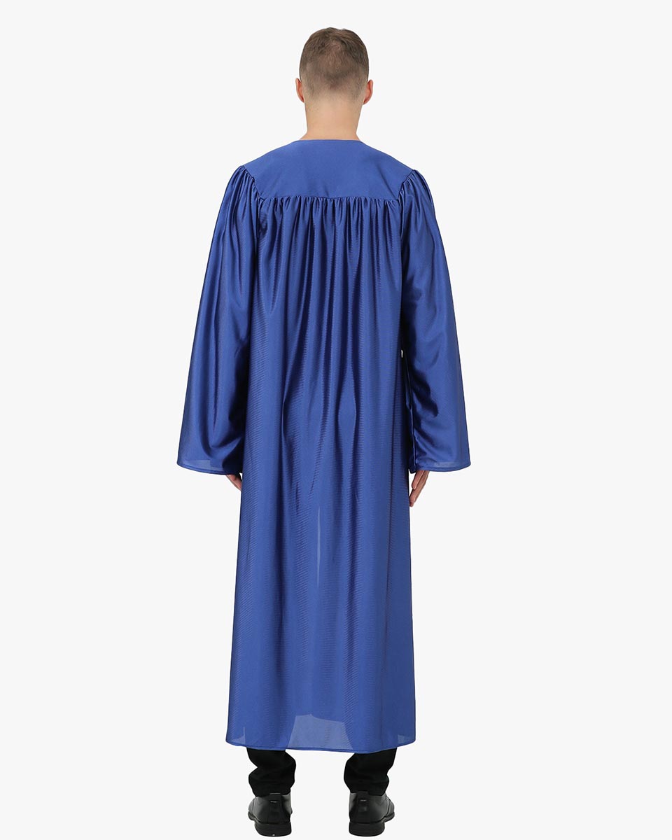 High School Economy Shiny Graduation Gown Only - 12 Colors Available