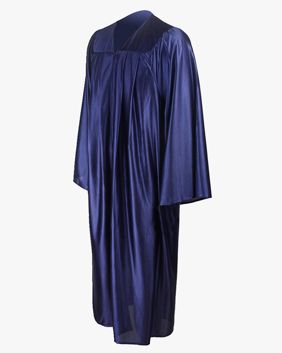 High School Economy Shiny Graduation Gown Only - 12 Colors Available