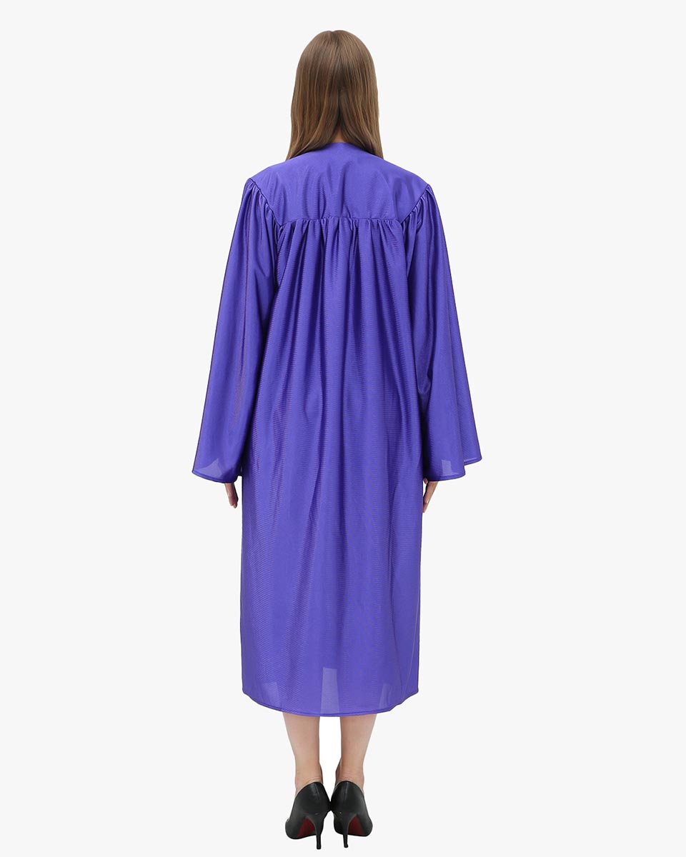 High School Economy Shiny Graduation Gown Only - 12 Colors Available