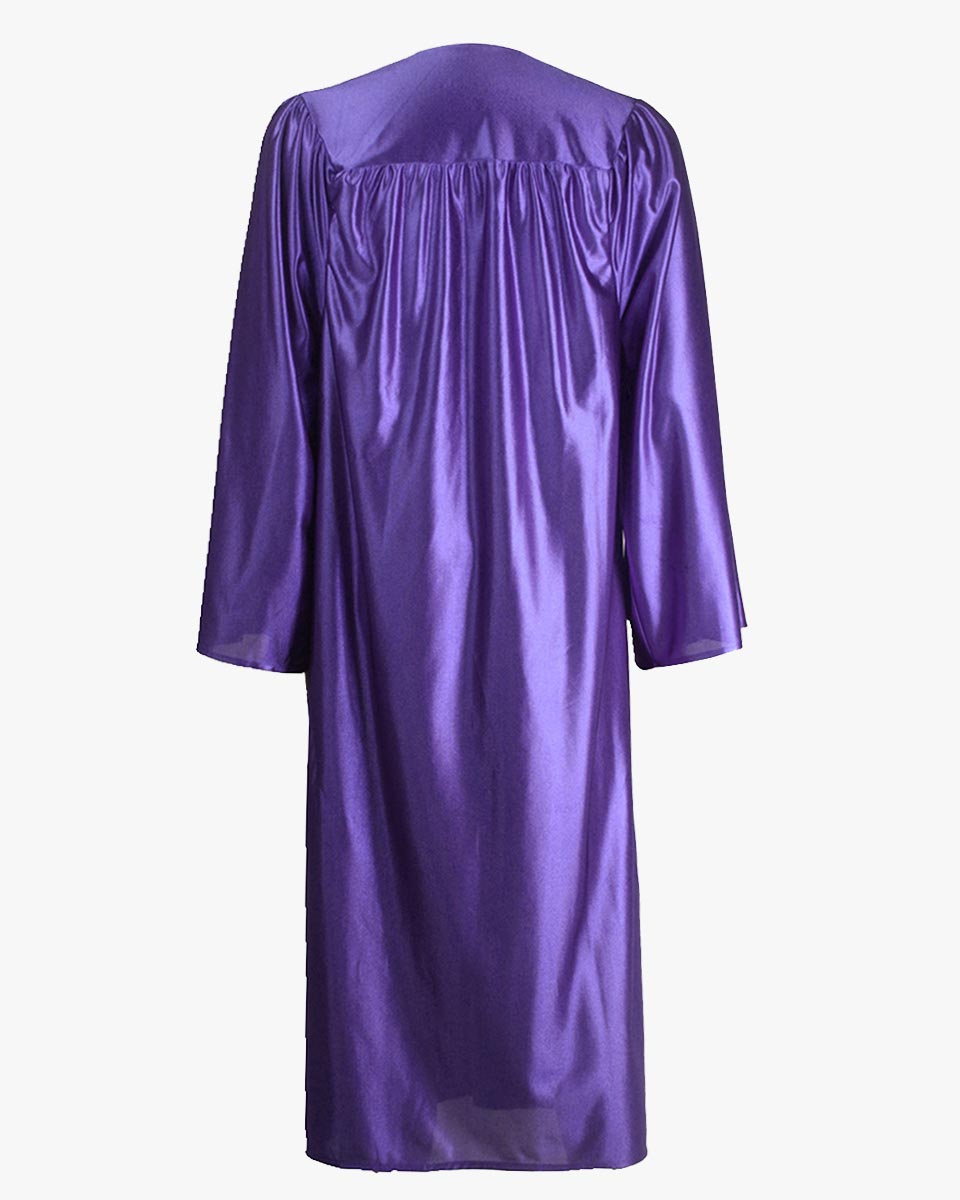 High School Economy Shiny Graduation Gown Only - 12 Colors Available