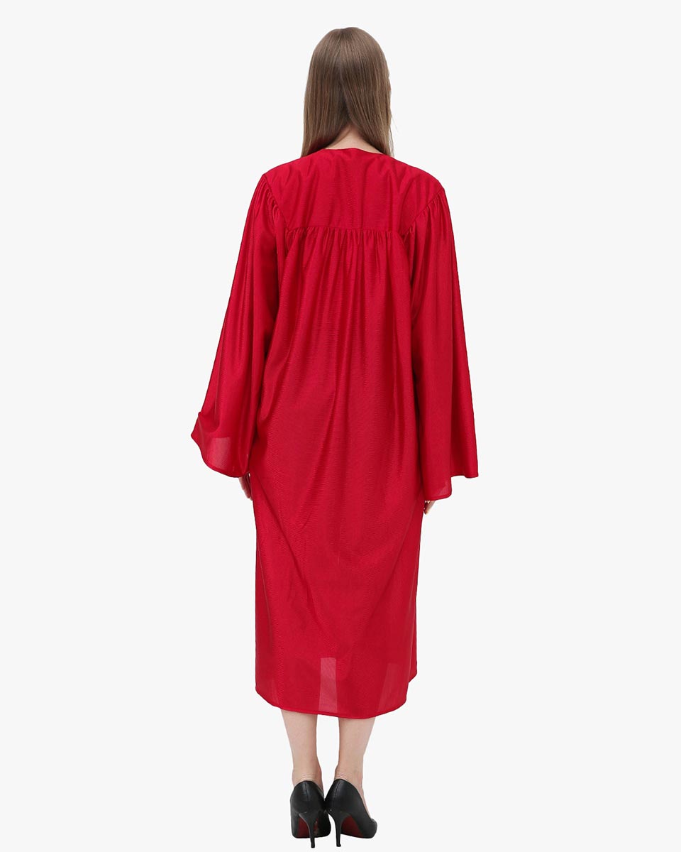 High School Economy Shiny Graduation Gown Only - 12 Colors Available