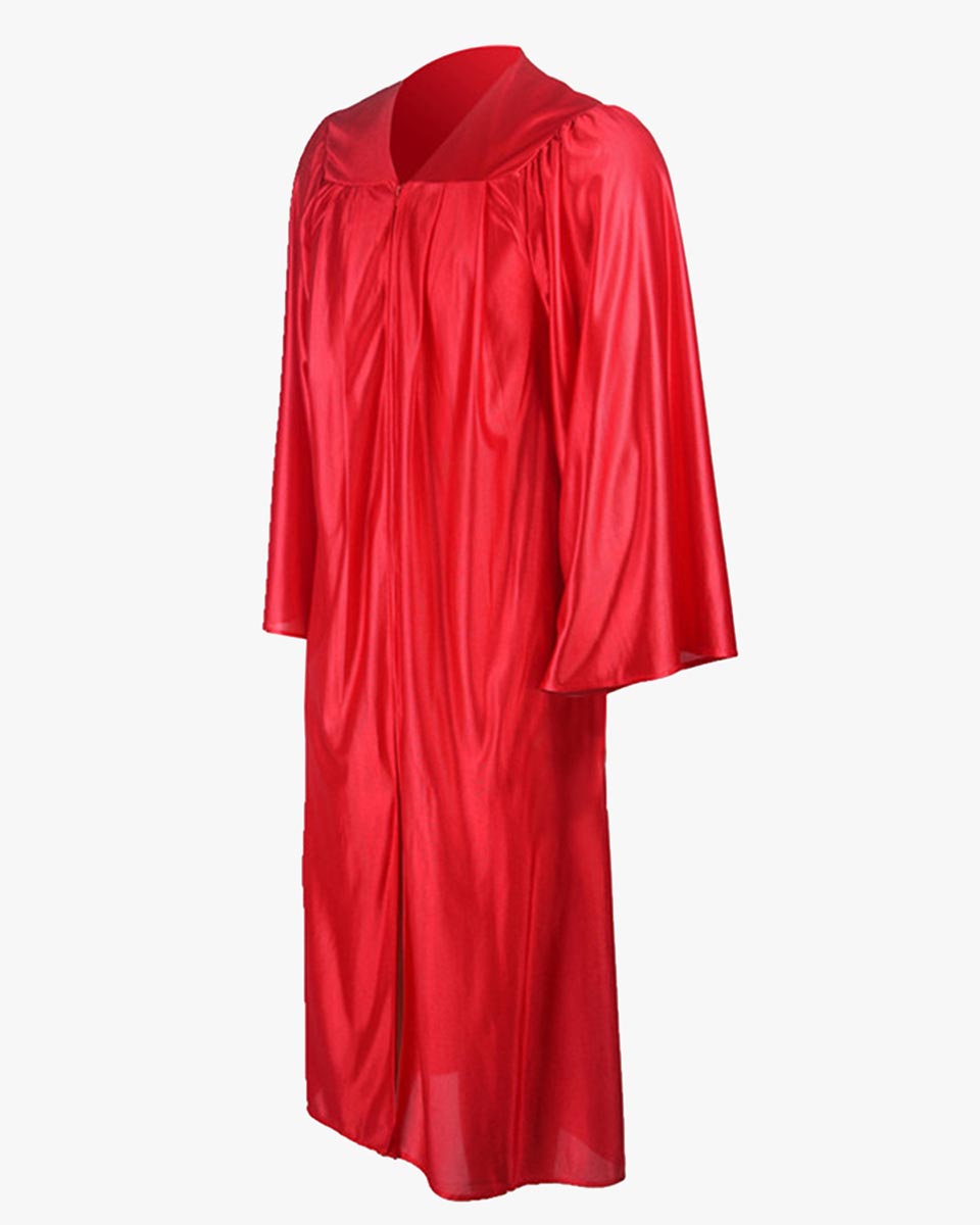 High School Economy Shiny Graduation Gown Only - 12 Colors Available